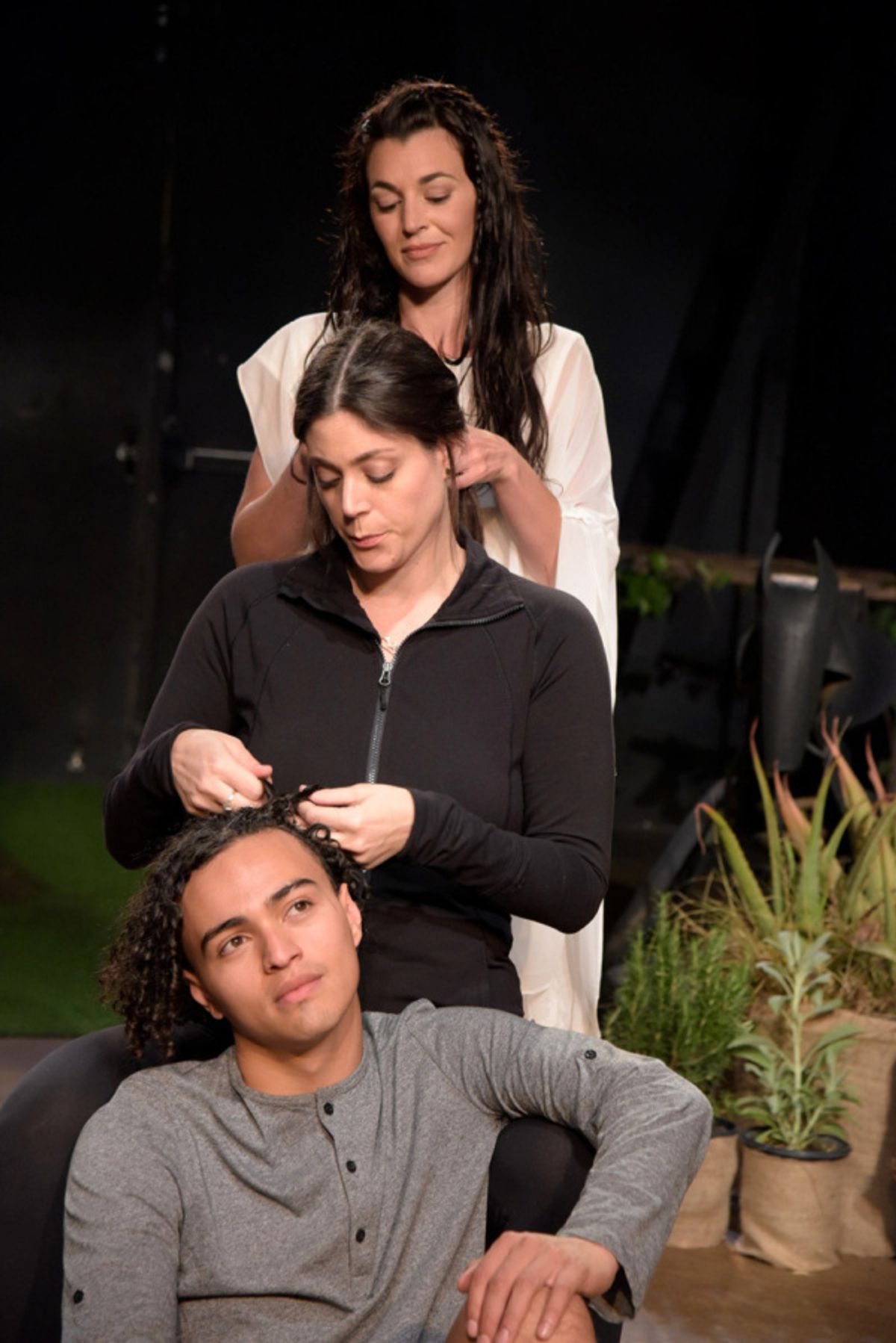 Murielle Zuker, Margaux Susi, Tonatiuh Elizarraraz at 