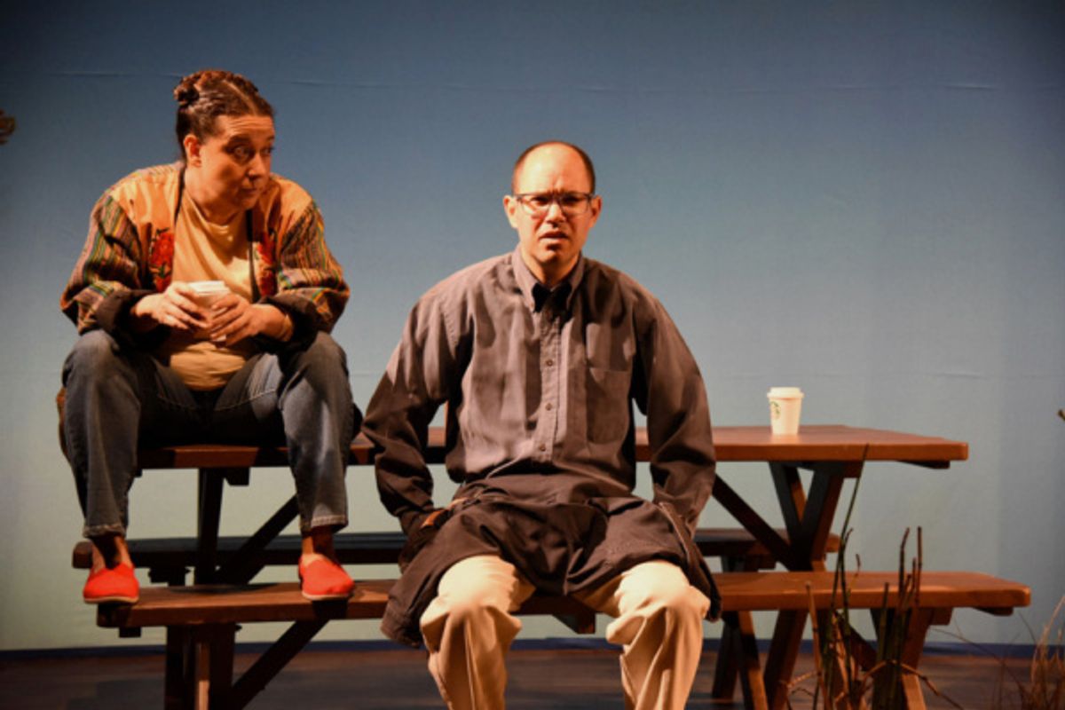 Eileen Galindo and Carlos E. Campos at 