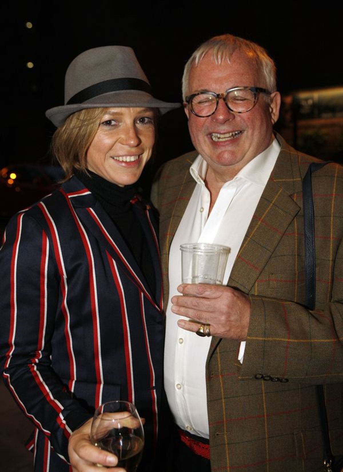 Honeysuckle Weeks and Christopher Biggins at 