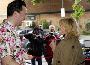 Jez Bond and Michelle Collins Photo