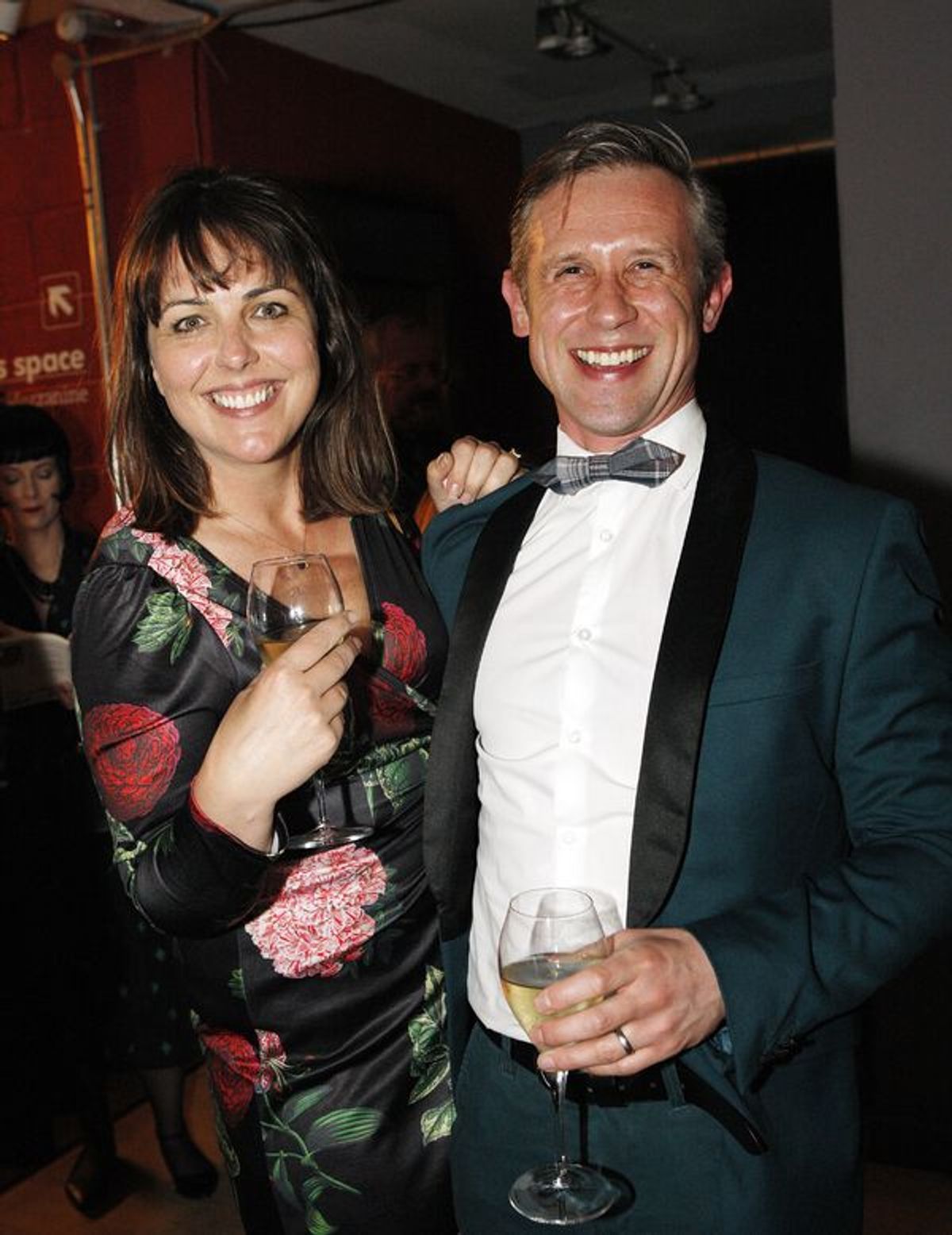 Katherine Jakeways and Ian Hallard at 