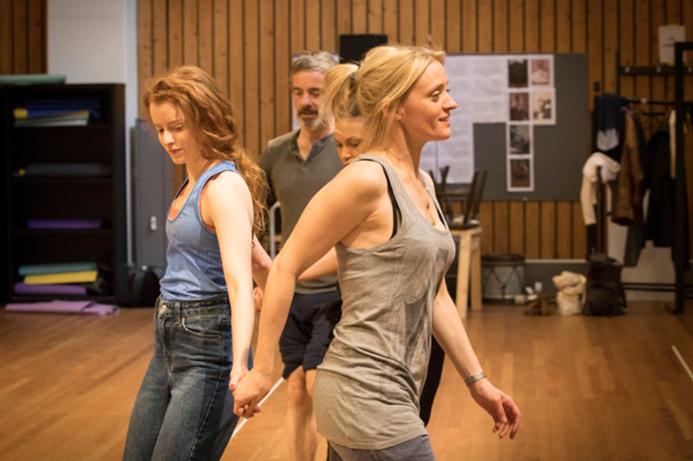 Photo Flash: In Rehearsal with Anne-Marie Duff, Cush Jumbo and More for COMMON at the National Theatre  Image