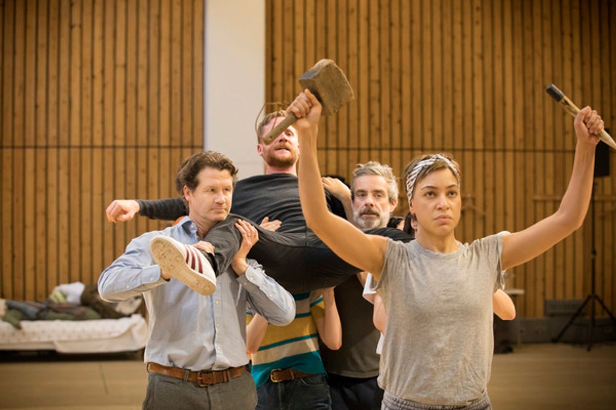 Cush Jumbo and company at 