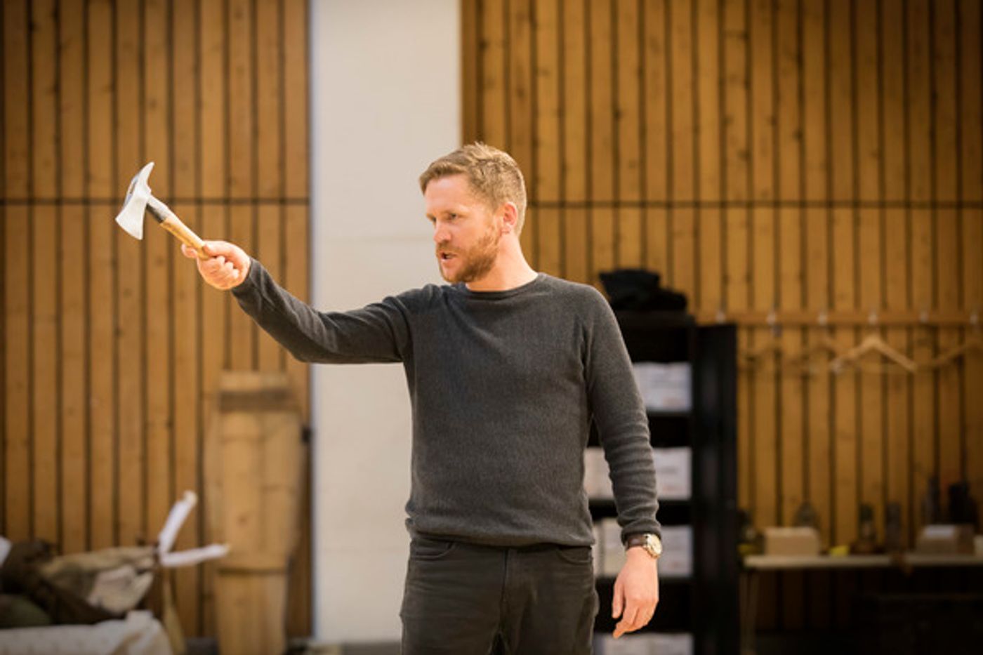 Photo Flash: In Rehearsal with Anne-Marie Duff, Cush Jumbo and More for COMMON at the National Theatre  Image