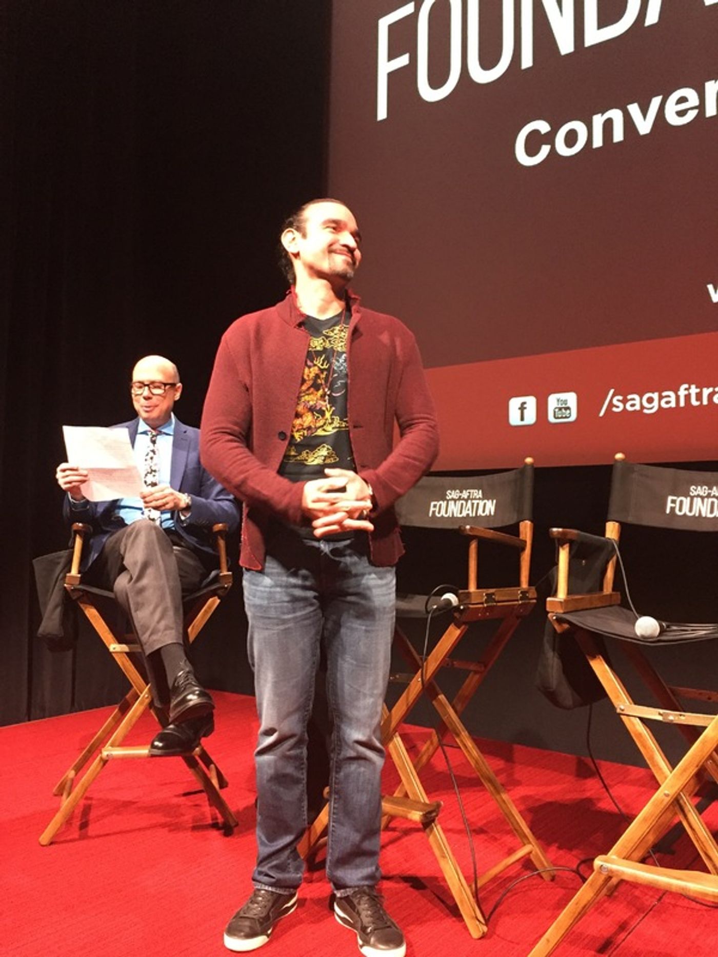 Photo Flash: Go Behind the Scenes of SAG-AFTRA Foundation's HAMILTON Conversation  Image