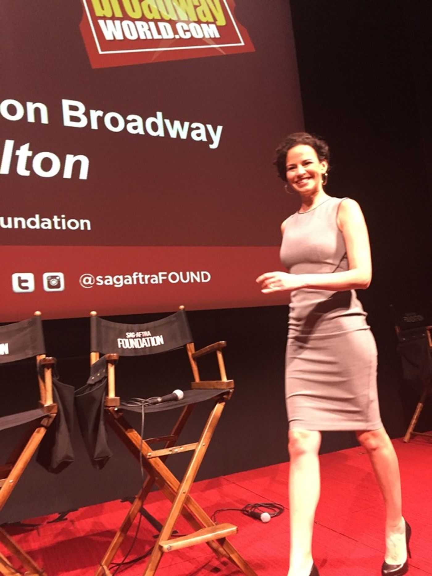Photo Flash: Go Behind the Scenes of SAG-AFTRA Foundation's HAMILTON Conversation  Image