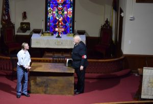 Cory Grabenstein  and Frank Benge  Photo