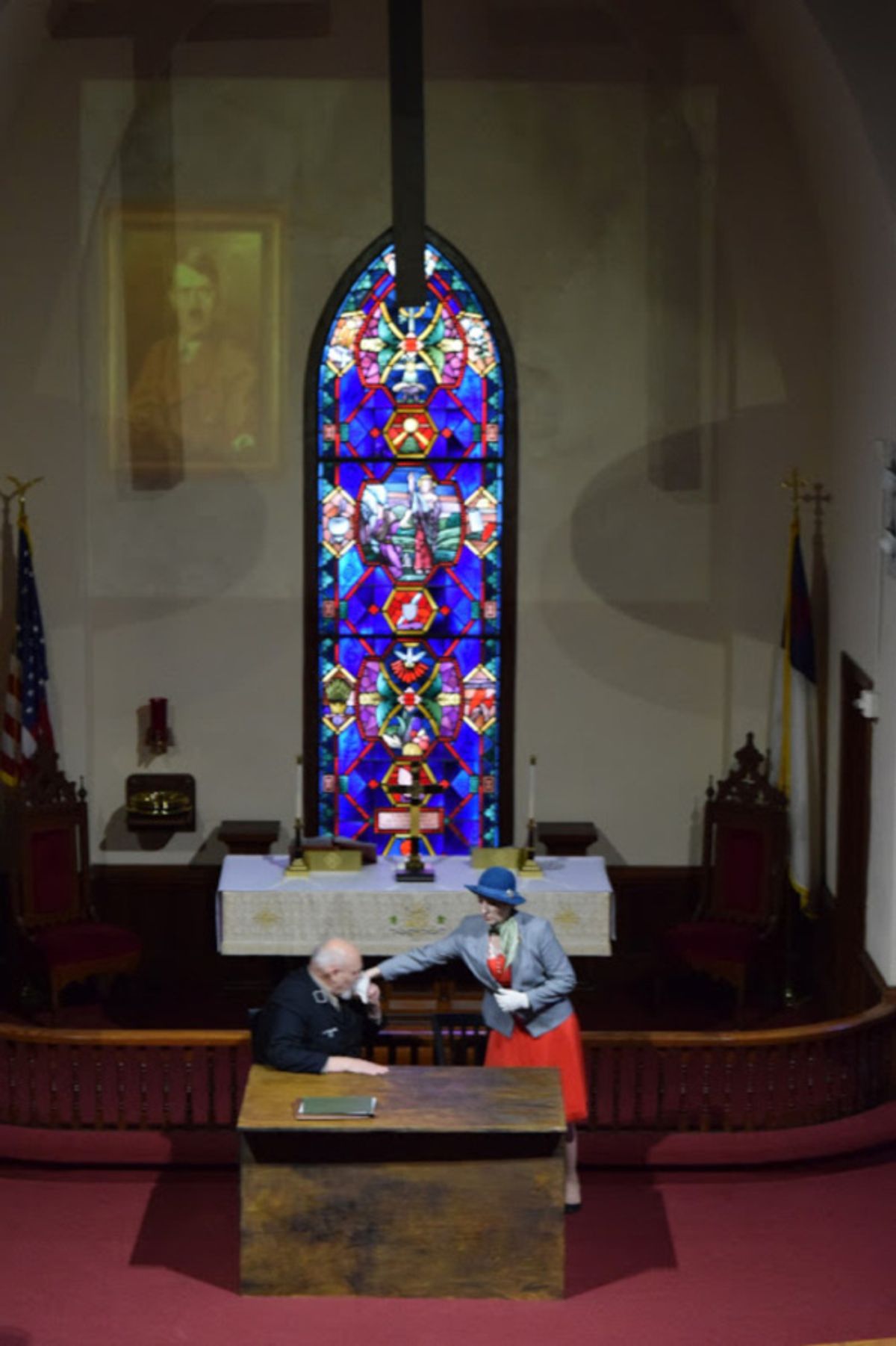 Frank Benge and Rebecca Rosenberg at 