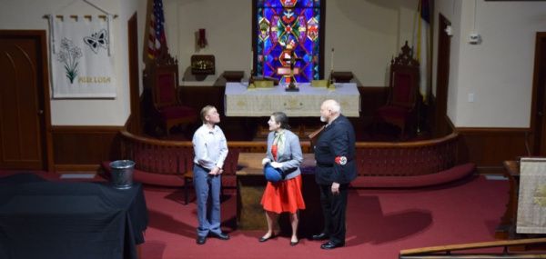 Cory Grabenstein, Rebecca Rosenberg, and Frank Benge  Photo