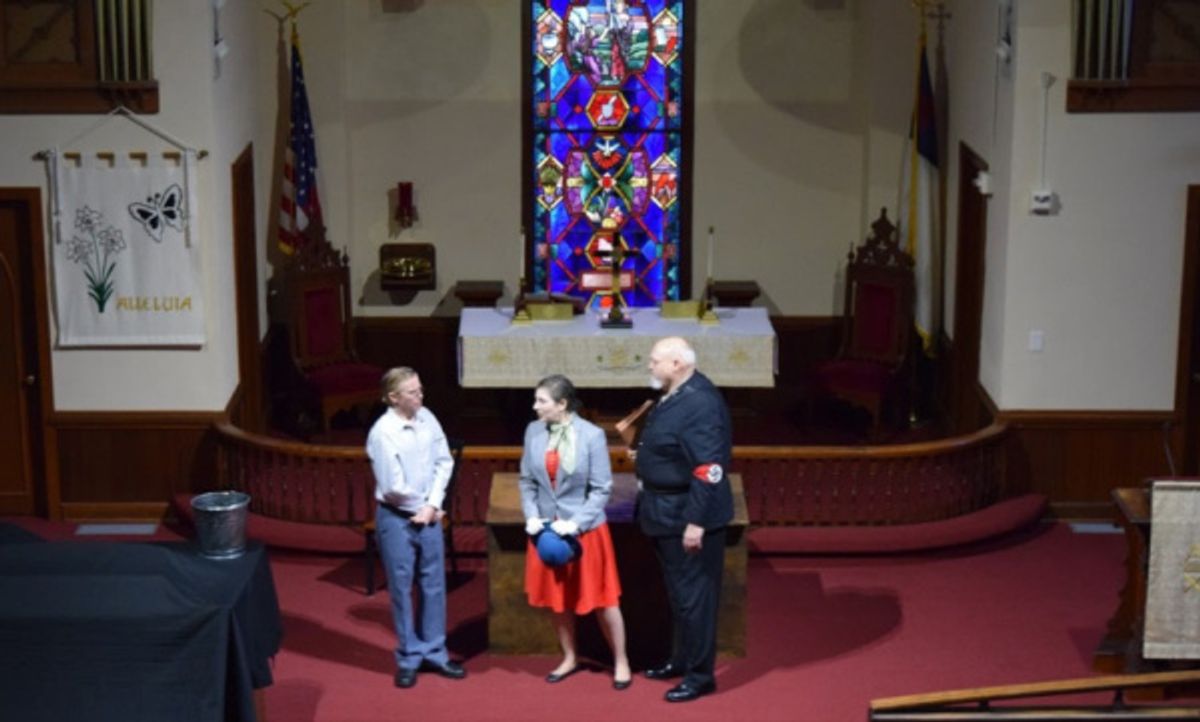 Cory Grabenstein, Rebecca Rosenberg, and Frank Benge  at 