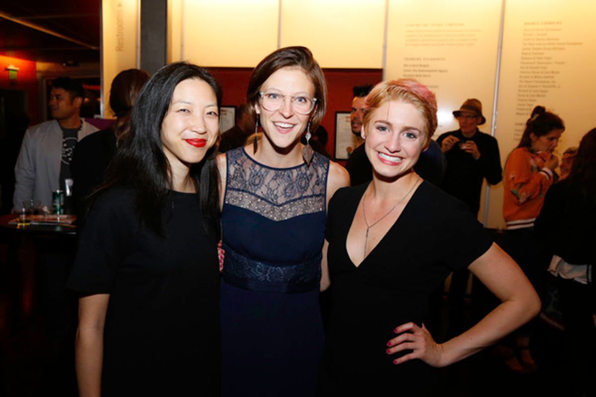 Jenny Soo, Connor Kelly-Eiding and Teagan Rose at 