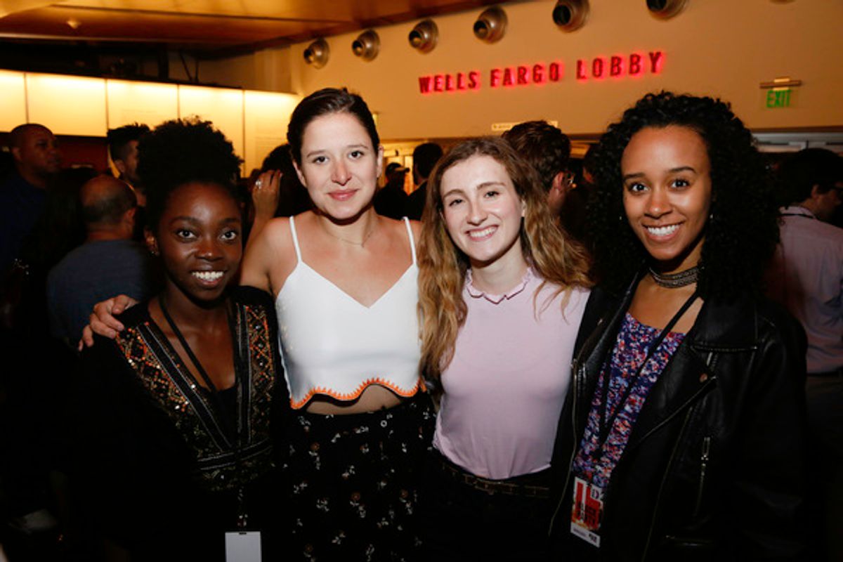 Bukola Ogunmola, Tessa Hope Slovis, Francesca O'Hern and Sidne Phillips at 