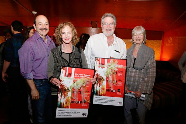 Marc Guren, Aliza Karney Guren, Miles Benickes and Joni Benickes Photo