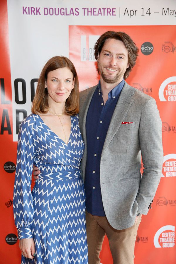Director Alana Dietze and Garrett Hanson Photo