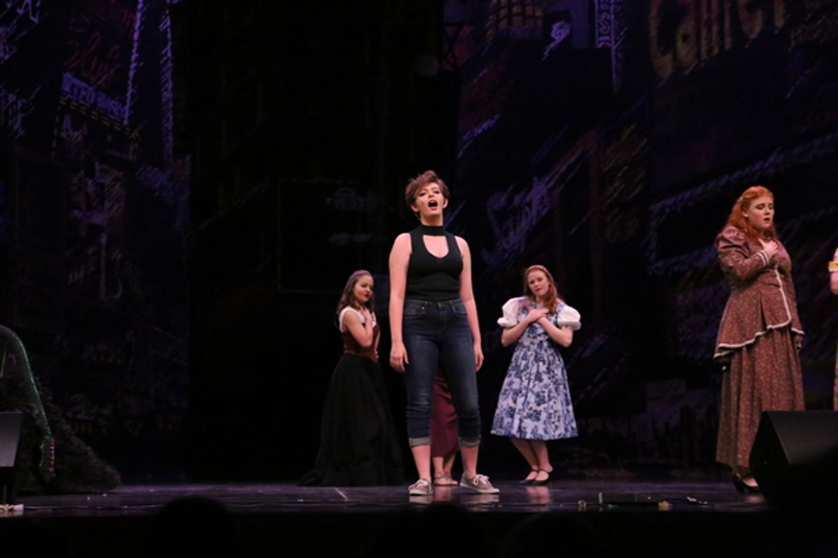 Liam Hunsaker at Winners Unveiled for 2017 Utah High School Musical Theatre Awards
