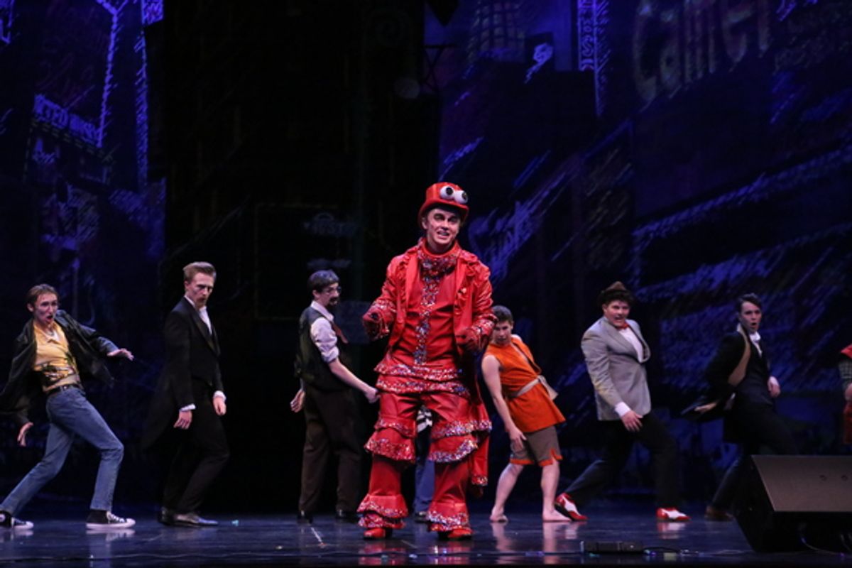 Liam Hunsaker at Winners Unveiled for 2017 Utah High School Musical Theatre Awards