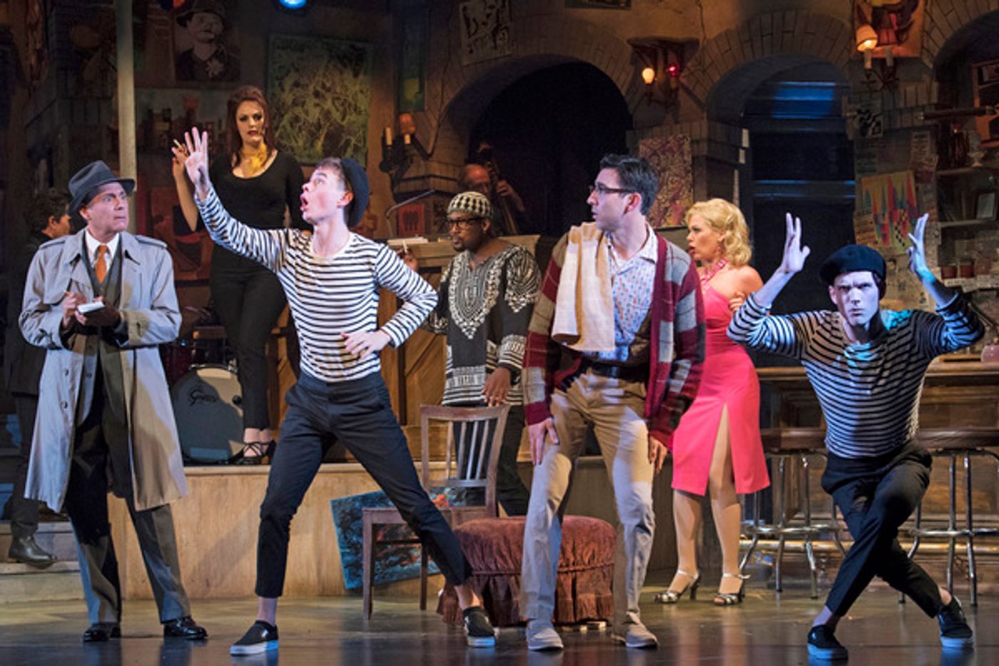 Photo Flash: First Look at Max Crumm, Ann Morrison and More in the World Premiere of Glenn Slater and Wendy Wilf's BEATSVILLE at Asolo Rep  Image