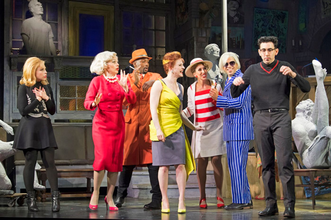 Photo Flash: First Look at Max Crumm, Ann Morrison and More in the World Premiere of Glenn Slater and Wendy Wilf's BEATSVILLE at Asolo Rep  Image