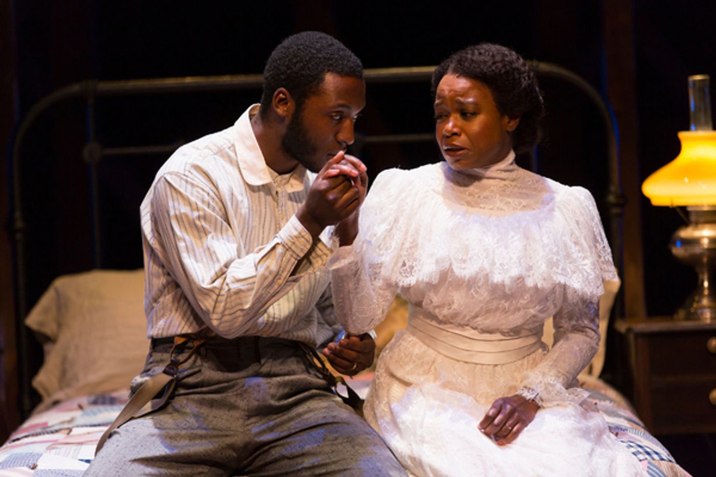 Photo Flash: First Look at McCarter's INTIMATE APPAREL, Plus Lynn Nottage's Opening Night Visit! Photo Flash: First Look at McCarter's INTIMATE APPAREL, Plus Lynn Nottage's Opening Night Visit! Image