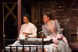 Quincy Tyler Bernstine and Brenda Pressley Photo