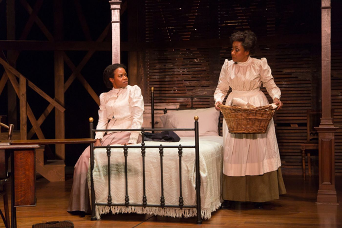 Photo Flash: First Look at McCarter's INTIMATE APPAREL, Plus Lynn Nottage's Opening Night Visit! Photo Flash: First Look at McCarter's INTIMATE APPAREL, Plus Lynn Nottage's Opening Night Visit! Image