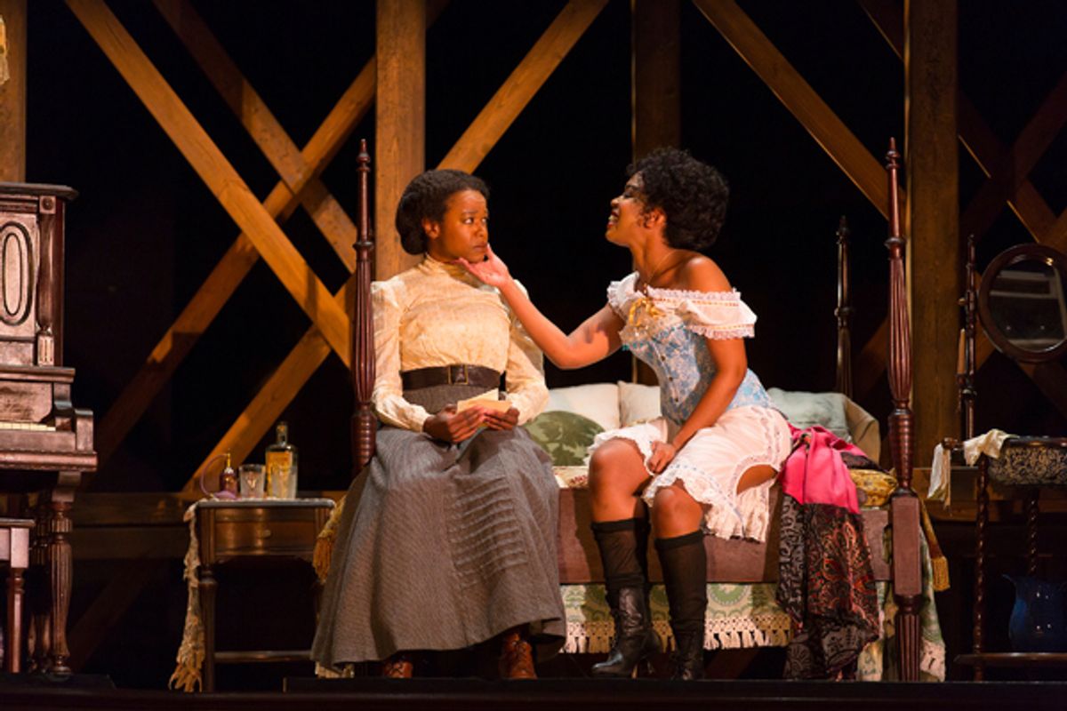 Quincy Tyler Bernstine and Jessica Frances Dukes at 