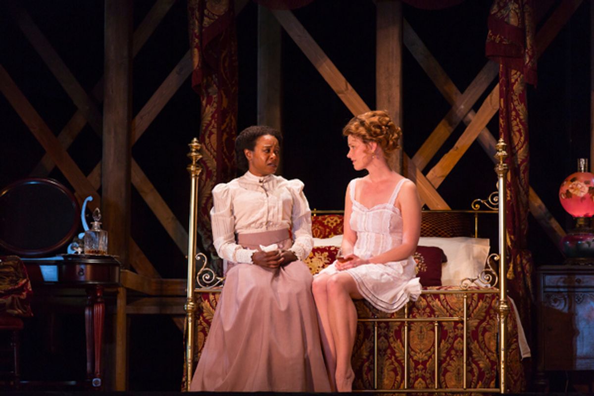 Quincy Tyler Bernstine and Kate MacCluggage at 