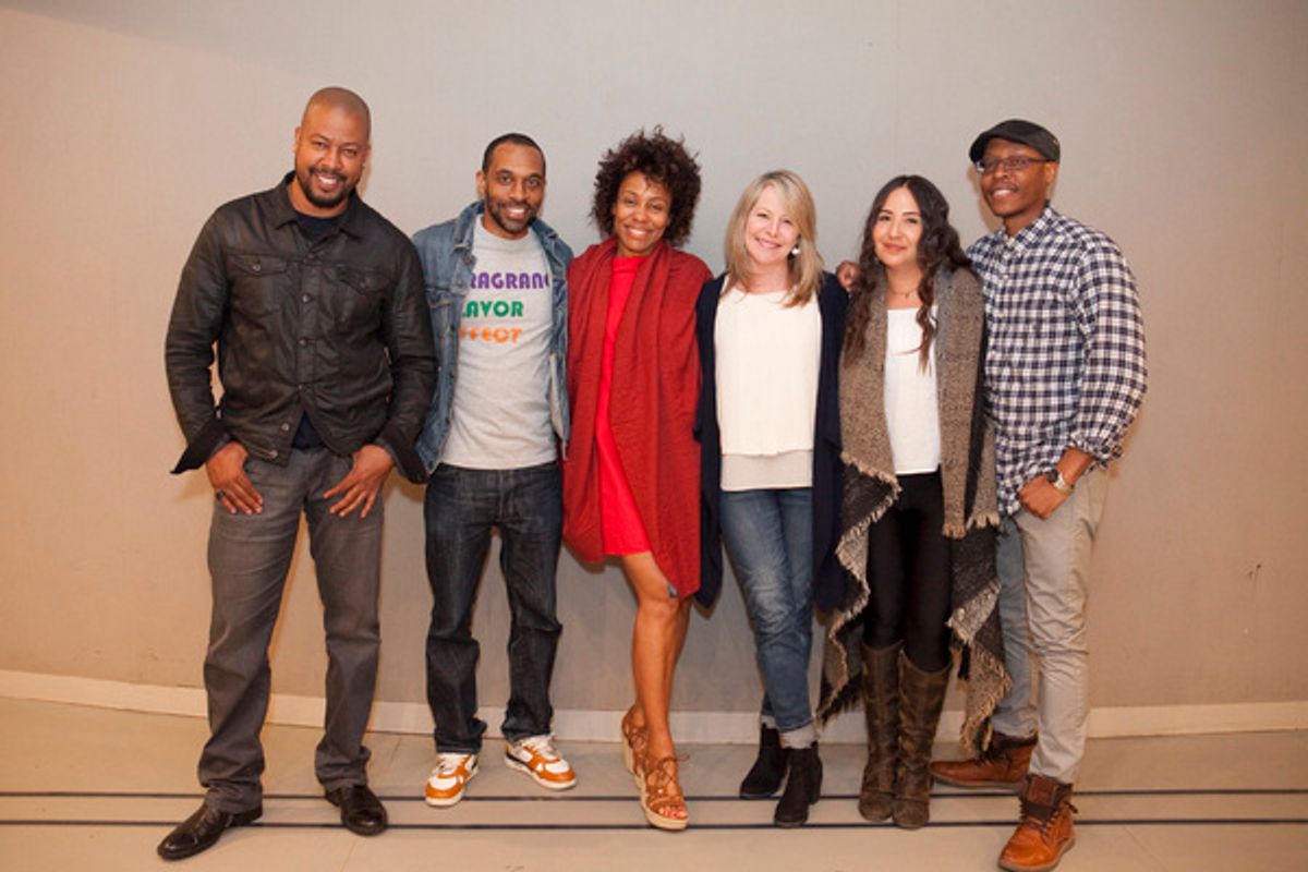 Morocco Omari, Jaime Lincoln Smith, Karen Pittman, Tasha Lawrence, Heather Velazquez, and Namir Smallwood. at 