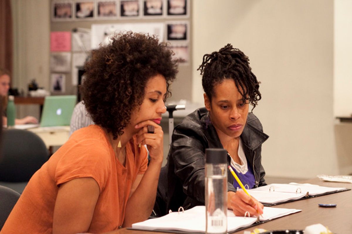Director Lileana Blain-Cruz and playwright Dominique Morisseau at 