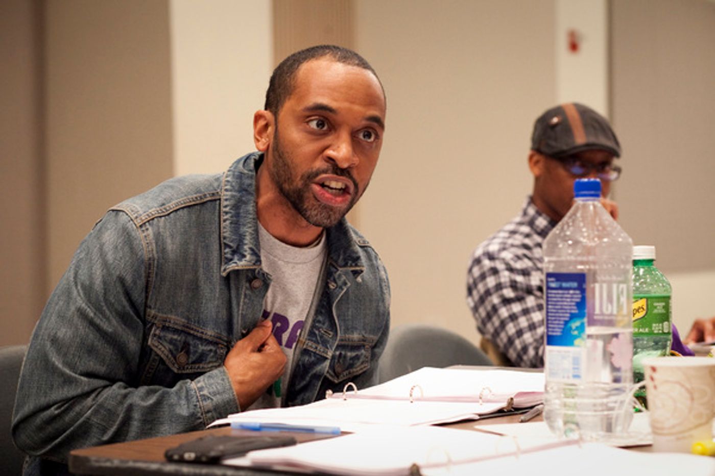 Photo Flash: Go Inside Rehearsal for Dominique Morisseau's PIPELINE at LCT  Image