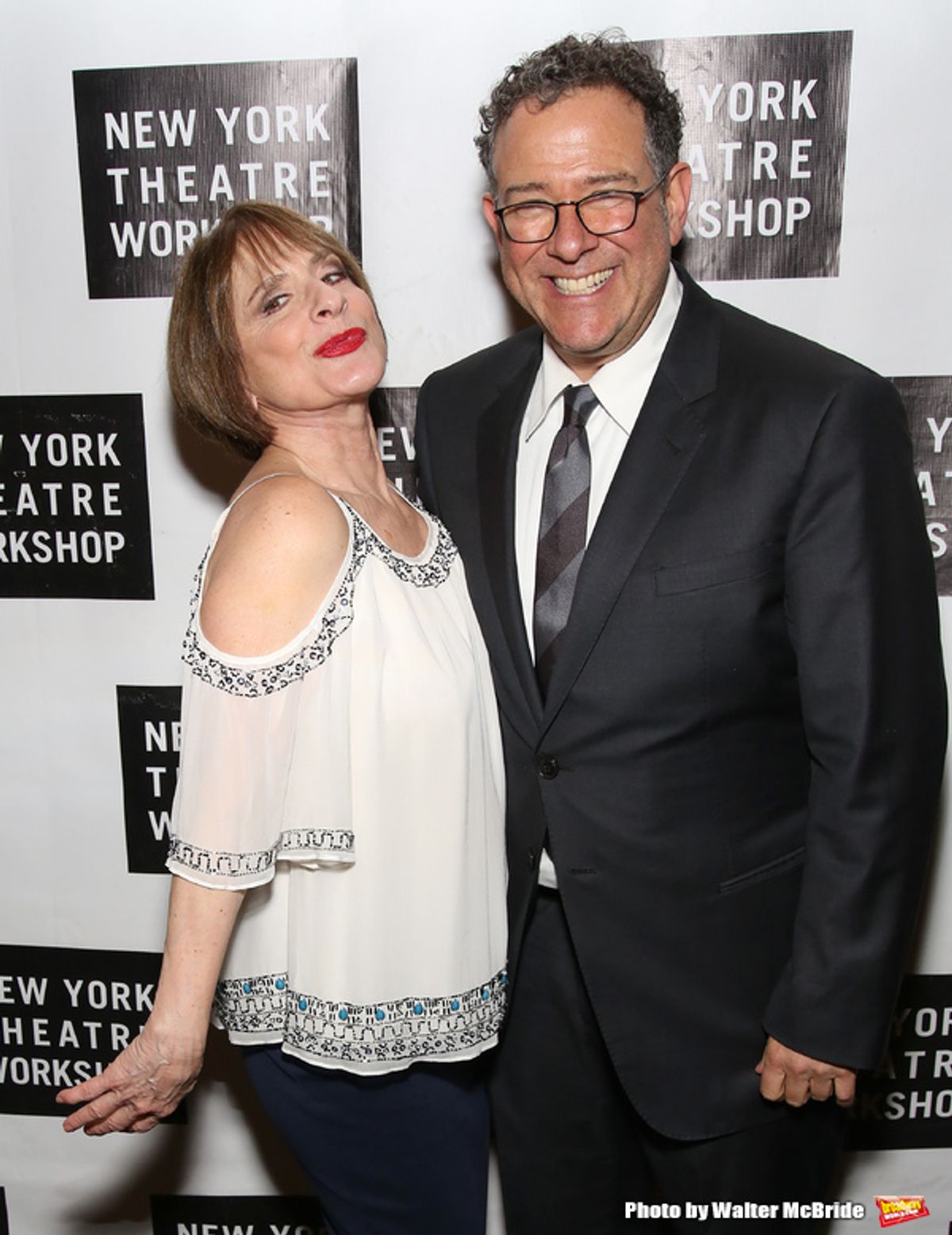 Patti LuPone and Michael Greif  at 