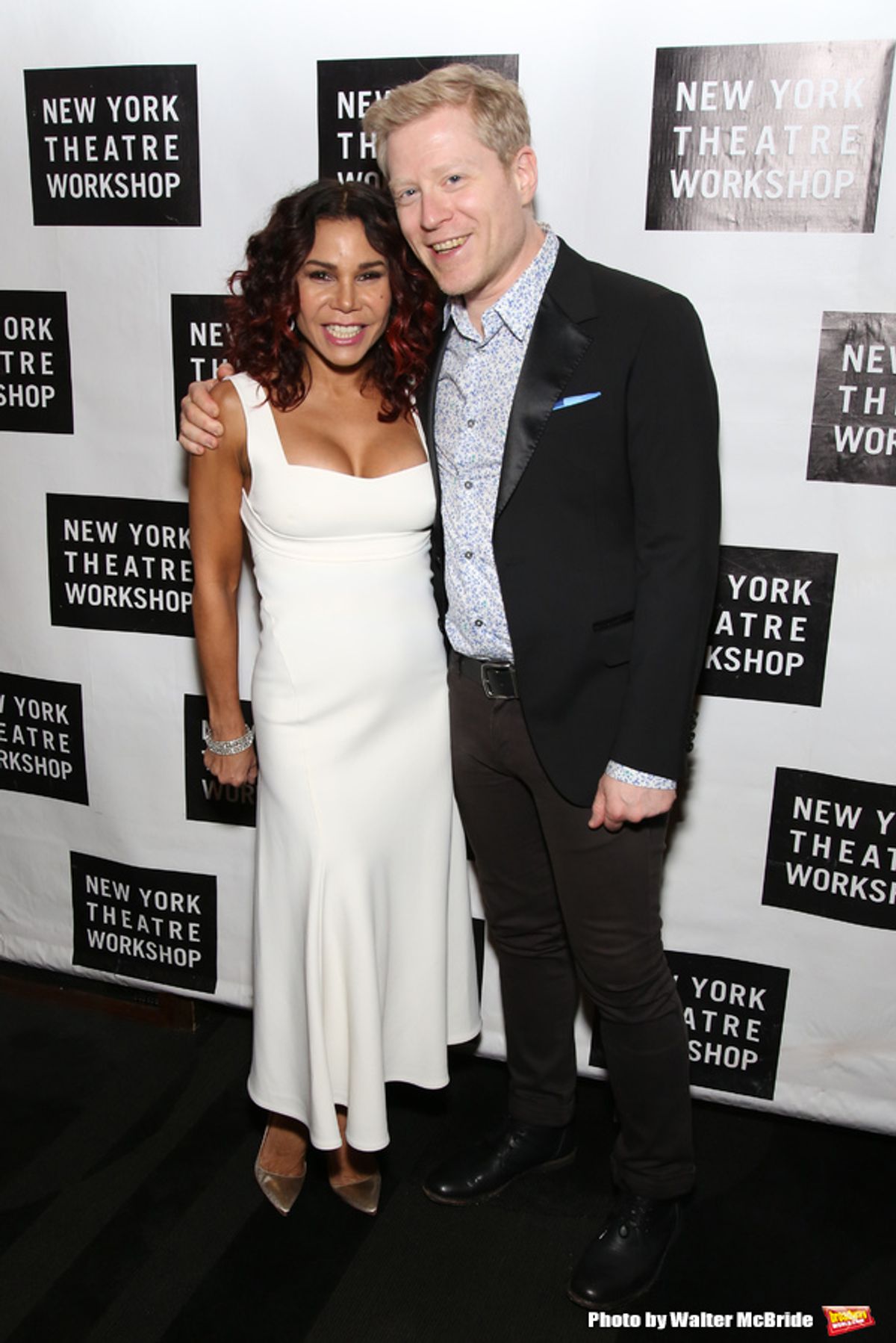 Daphne Rubin Vega and Anthony Rapp at 