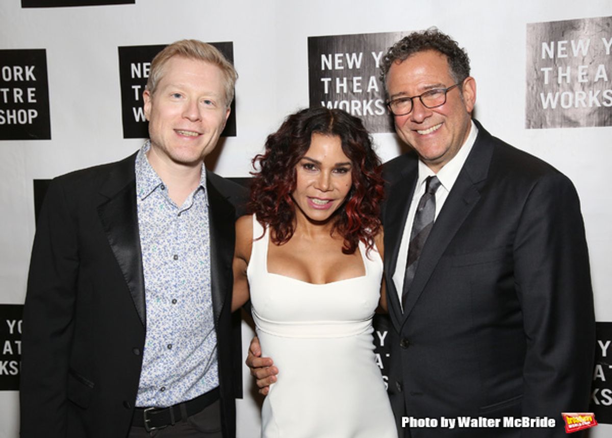 Anthony Rapp, Daphne Rubin Vega and Michael Greif  at 