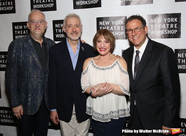 Doug Wright, Scott Frankel, Patti LuPone and Michael Greif  Photo