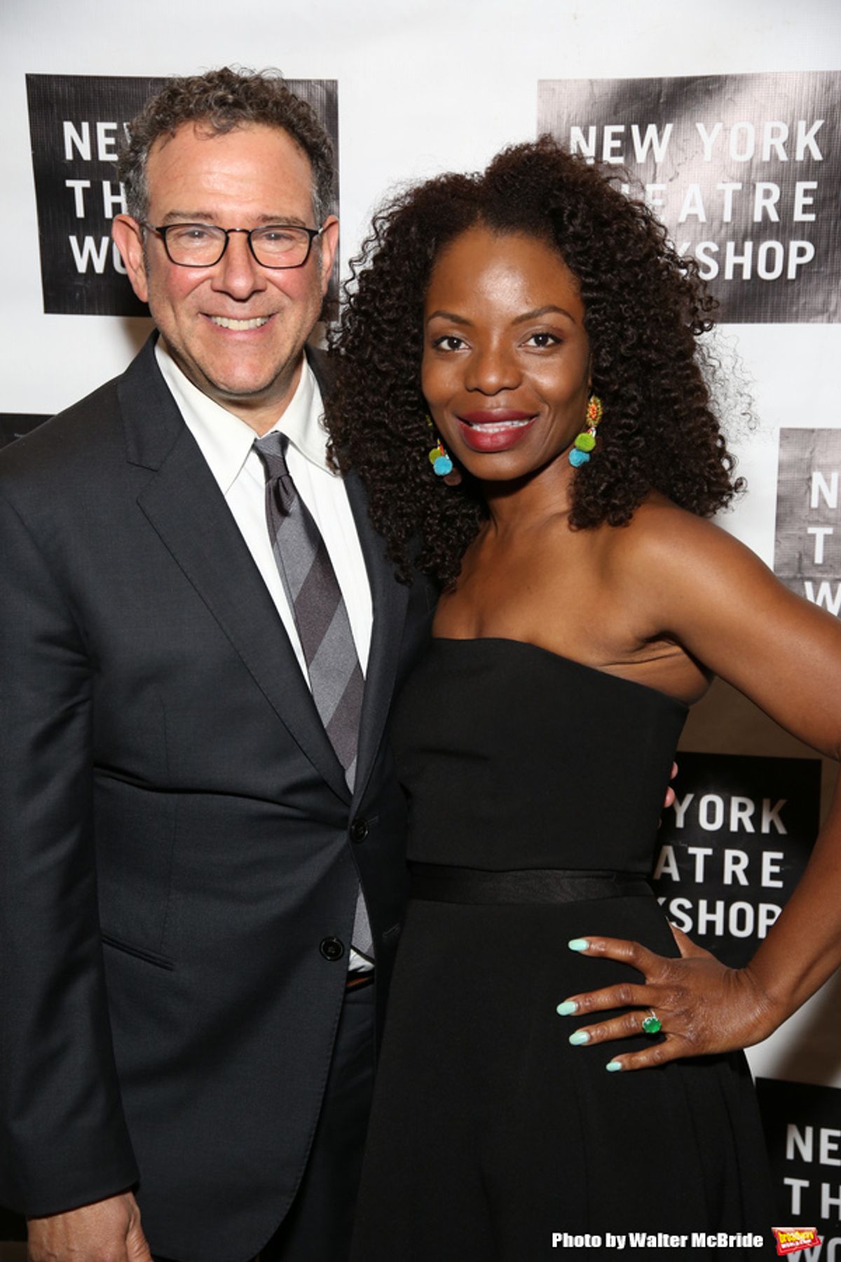 Michael Greif and Marsha Stephanie Blake  at 