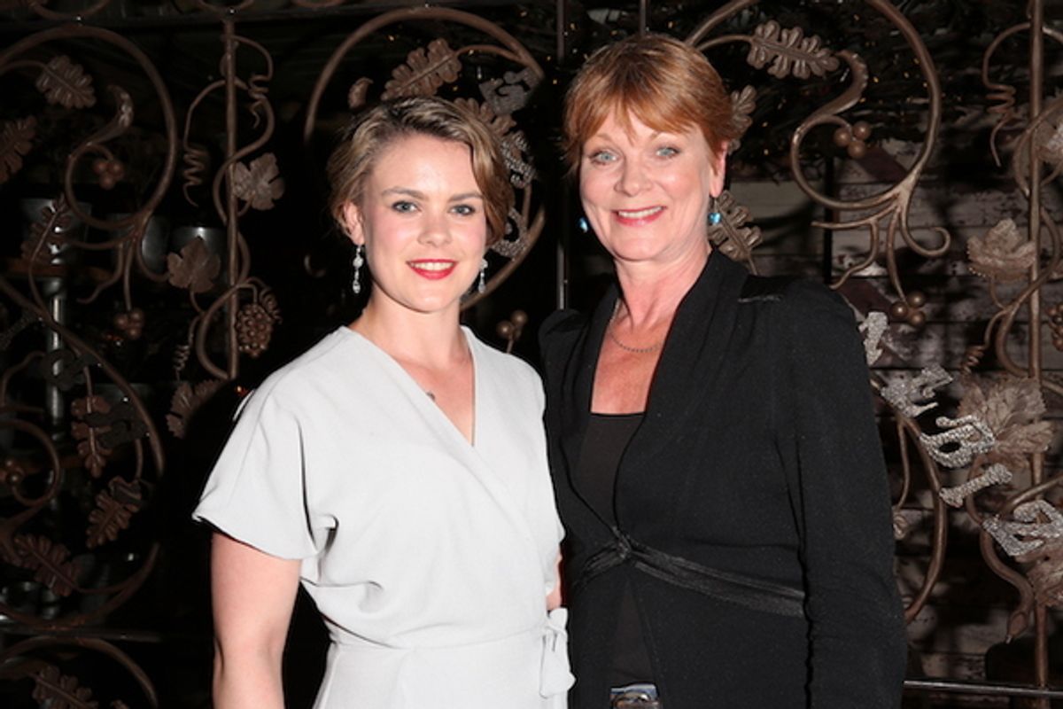 Molly Hanson and Samantha Bond at 