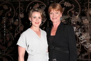 Molly Hanson and Samantha Bond @ BroadwayWorld Molly Hanson and Samantha Bond Photo