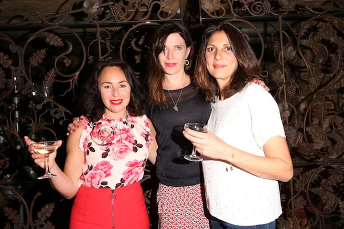 Samantha Spiro, Ronni Ancona and Gina Bellman at 