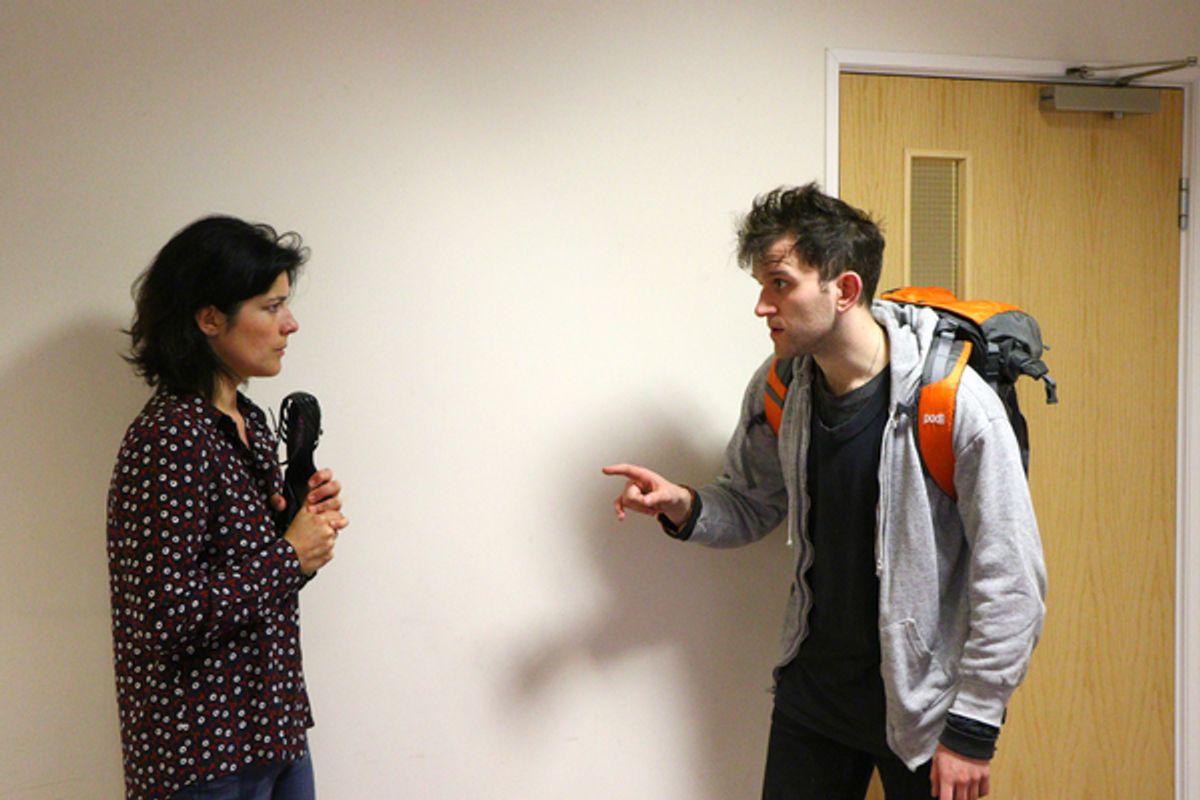 Jasmine Hyde and Harry Melling at 