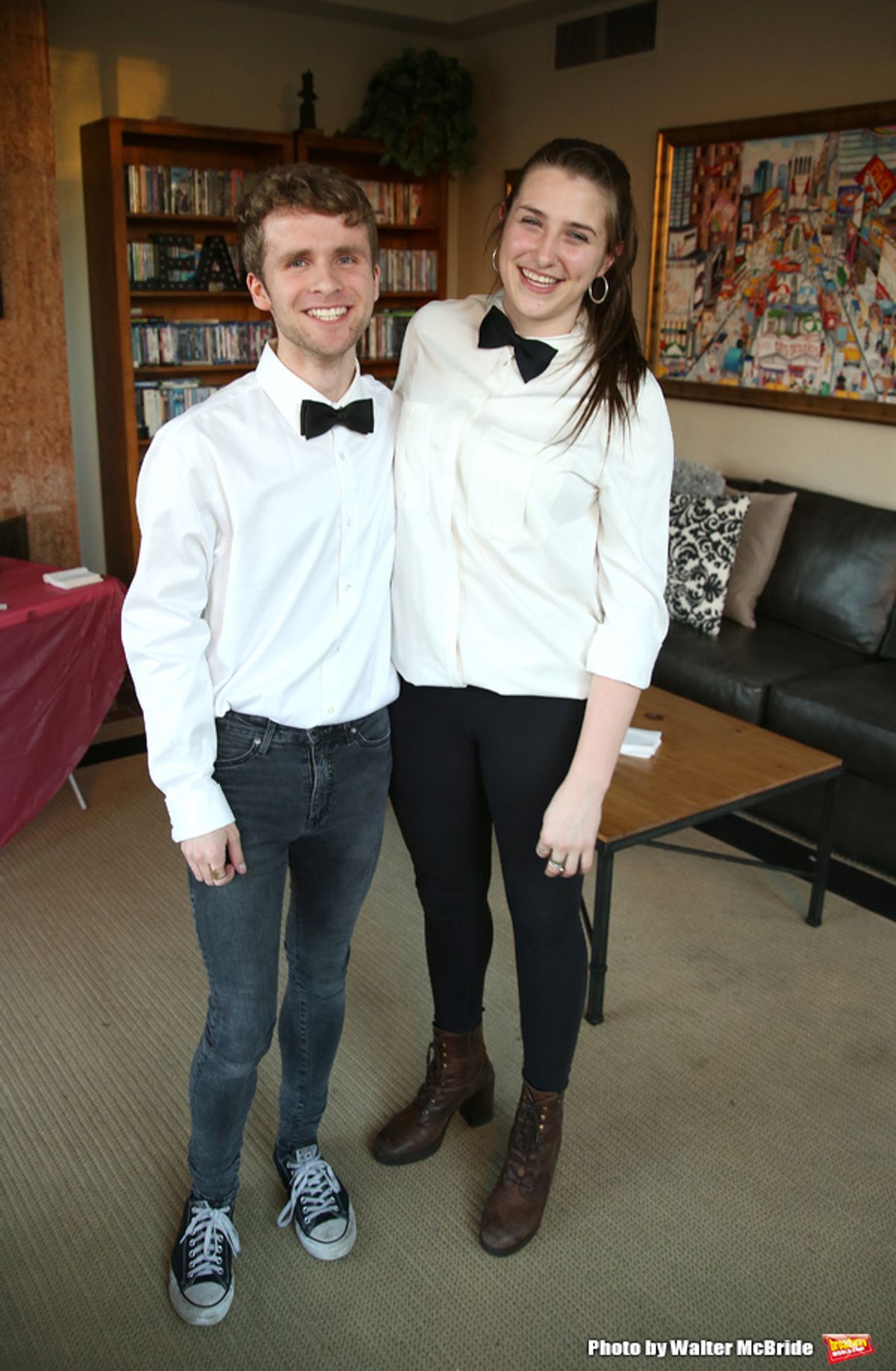 Sam Flynn and Leah Lane  at 