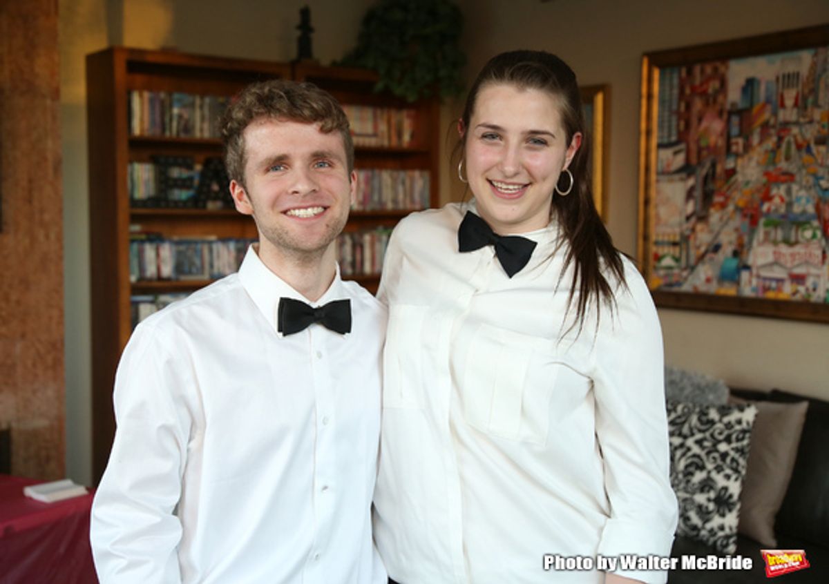 Sam Flynn and Leah Lane  at 