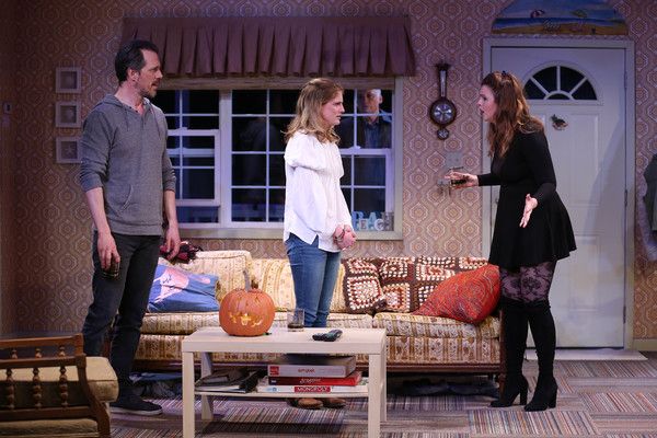 Darren Pettie, Ella Dershowitz, Frank Wood and Amber Tamblyn Photo