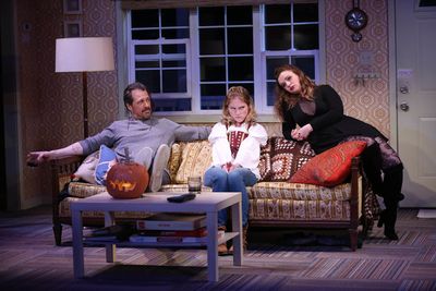 Darren Pettie, Ella Dershowitz and Amber Tamblyn Photo