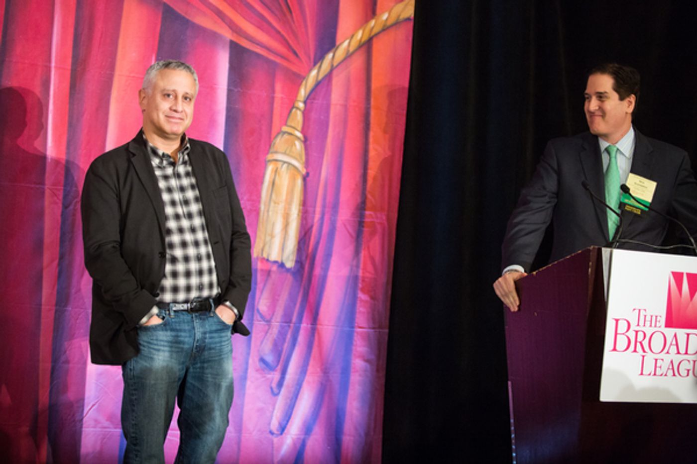 Photo Flash: WAR PAINT's David Stone, OPA's Joan Squires and More Receive Broadway League's 2017 League Awards  Image