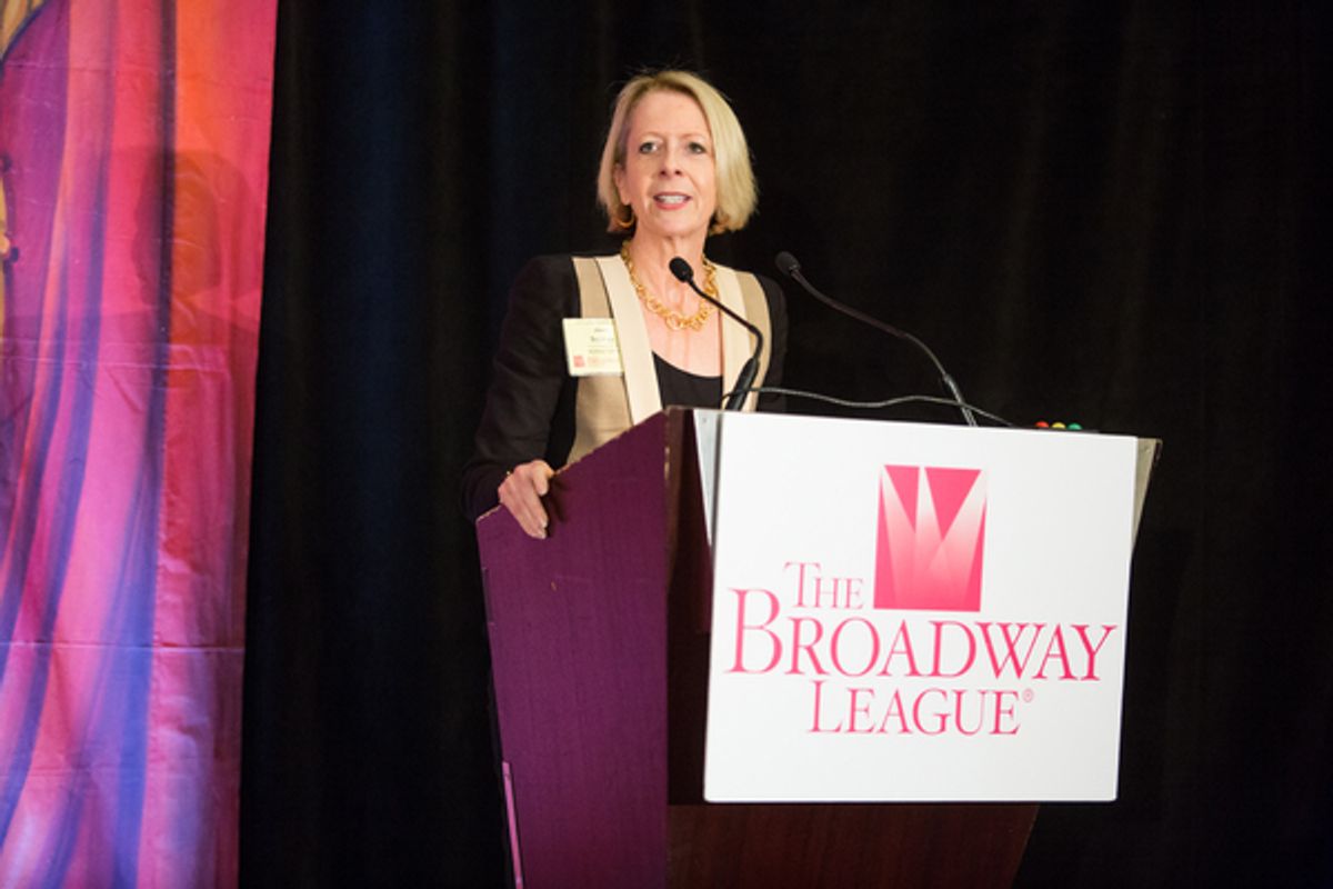 Krissi Diers at WAR PAINT's David Stone, OPA's Joan Squires and More Receive Broadway League's 2017 League Awards