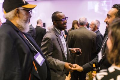 Marion McClinton,  Jamil Jude, and Jesse Mandell-McClinton Photo