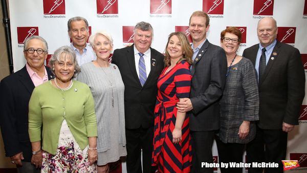 Irene Sankoff and David Hein with the ??Come From Away?? Family Photo