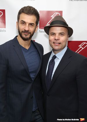 Michael Aronov and J.T. Rogers  Photo