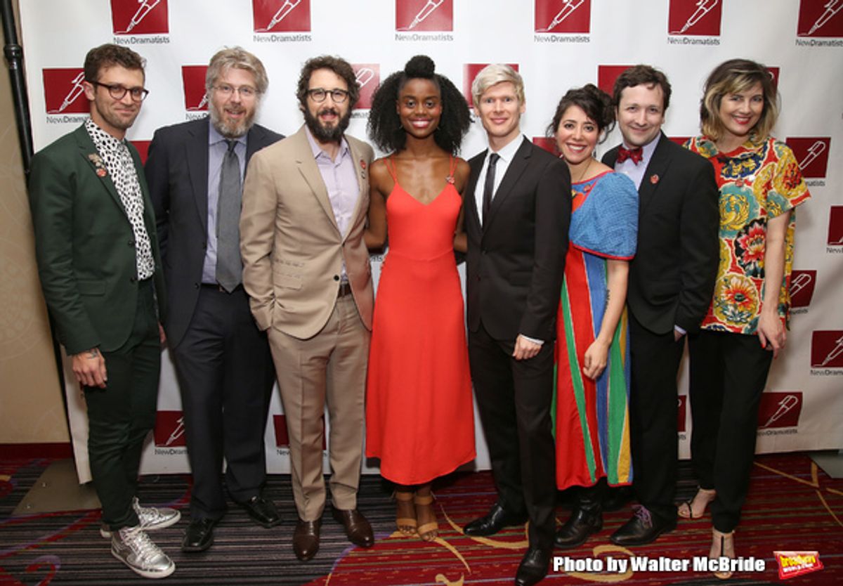 â€˜The Great Cometâ€™: Sam Pinkleton, Dave Malloy, Josh Groban, DenÃ©e Benton, Lucas Steele, Rachel Chavkin, Bradley King, and Paloma Young  at 