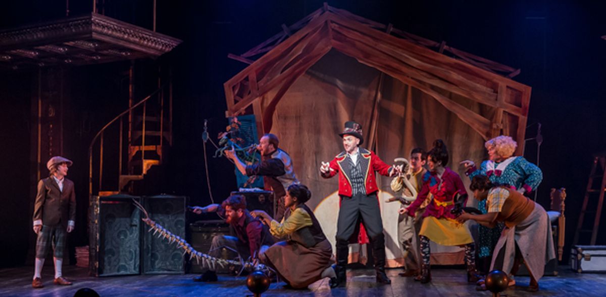 Charlie Babbo and cast at 